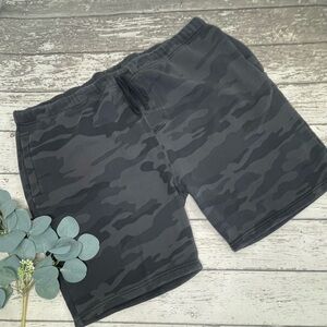 Municipal Camo Print Sweat Shorts